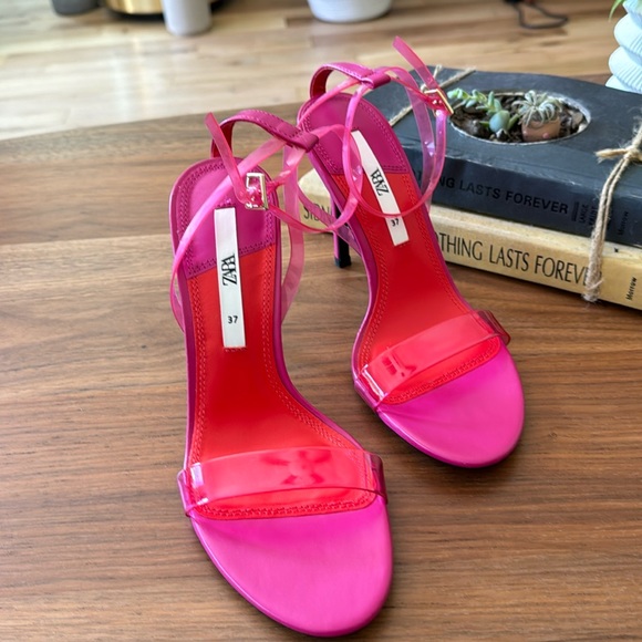 Zara hills, pink color, size 37. - Picture 1 of 6